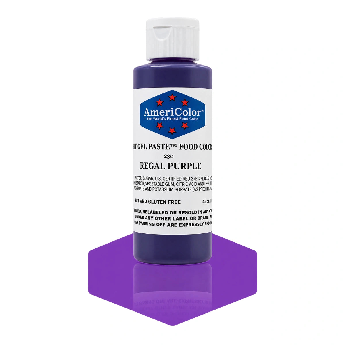 Regal Purple Soft Gel Paste 4.5oz - Americolor
