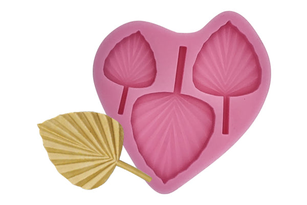 Small Spear Palm Leaves Leaf Silicone Mould - Iconic Cake Art