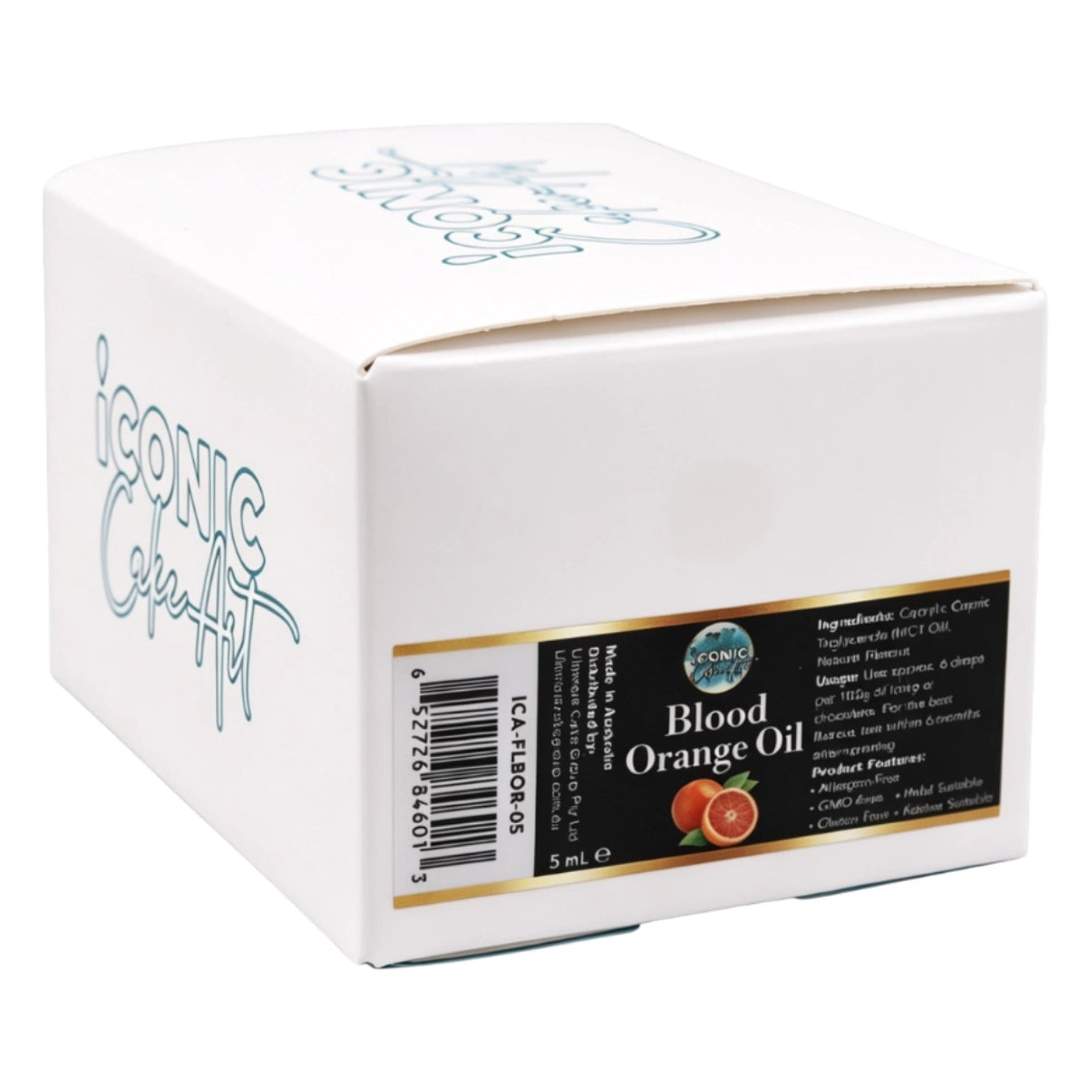 Blood Orange Flavour Oil 5ml - Iconic Cake Art
