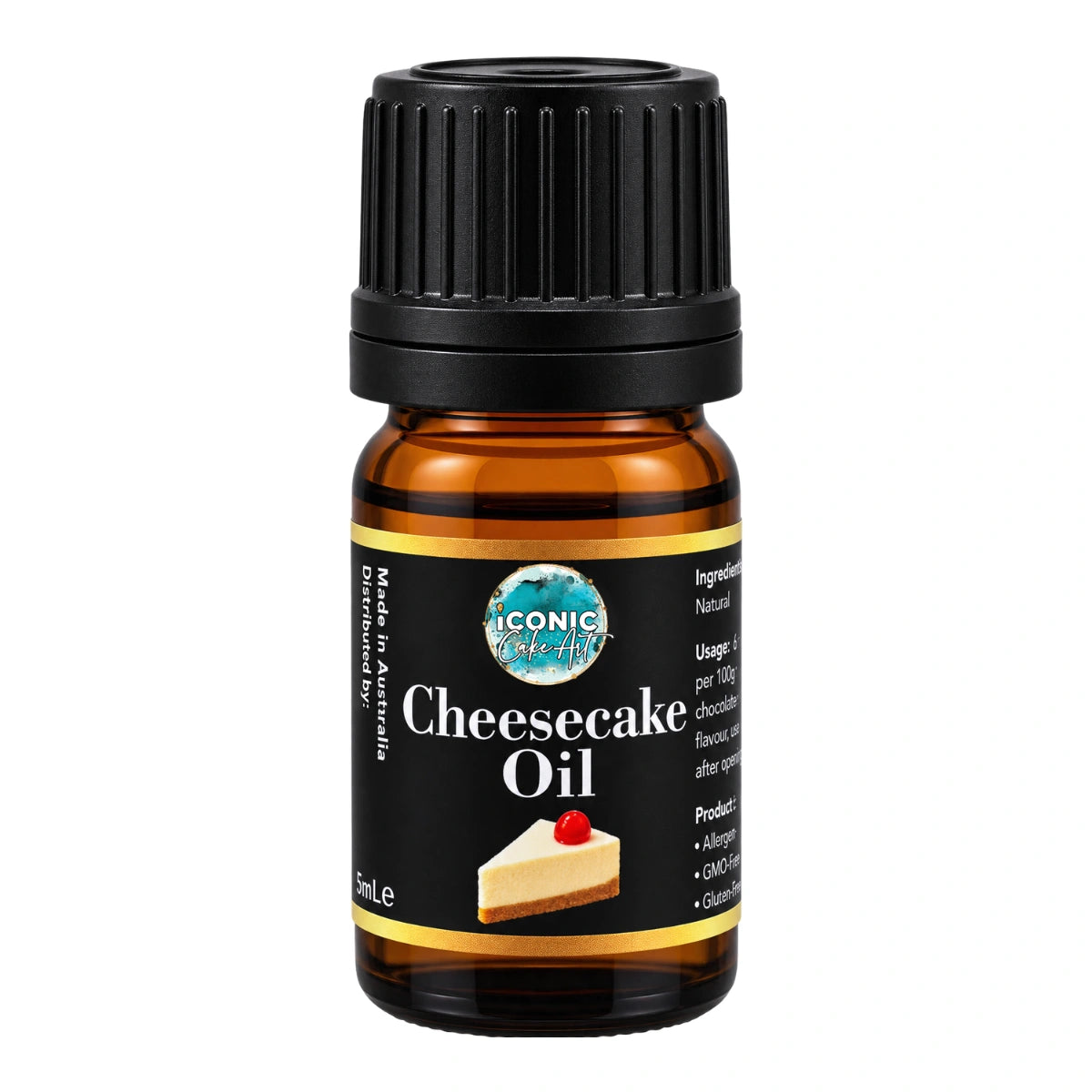 Cheesecake Flavour Oil 5ml - Iconic Cake Art