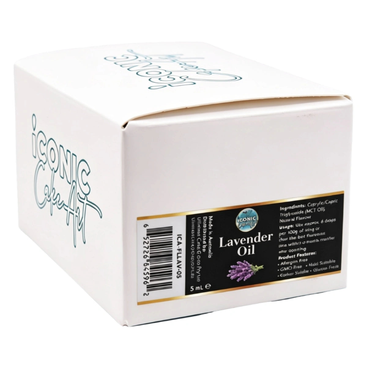 Lavender Flavour Oil 5ml - Iconic Cake Art