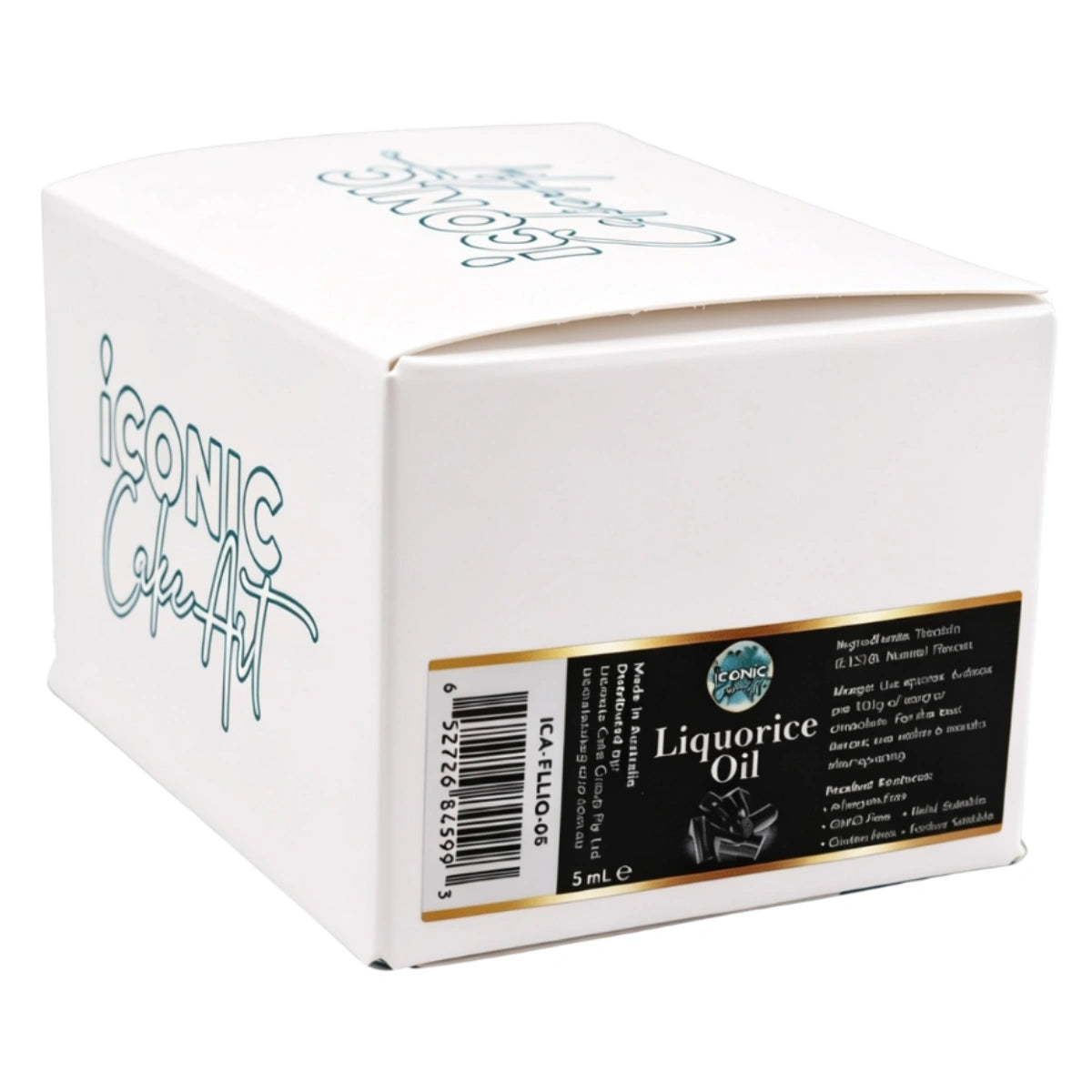 Liquorice Flavour Oil 5ml - Iconic Cake Art