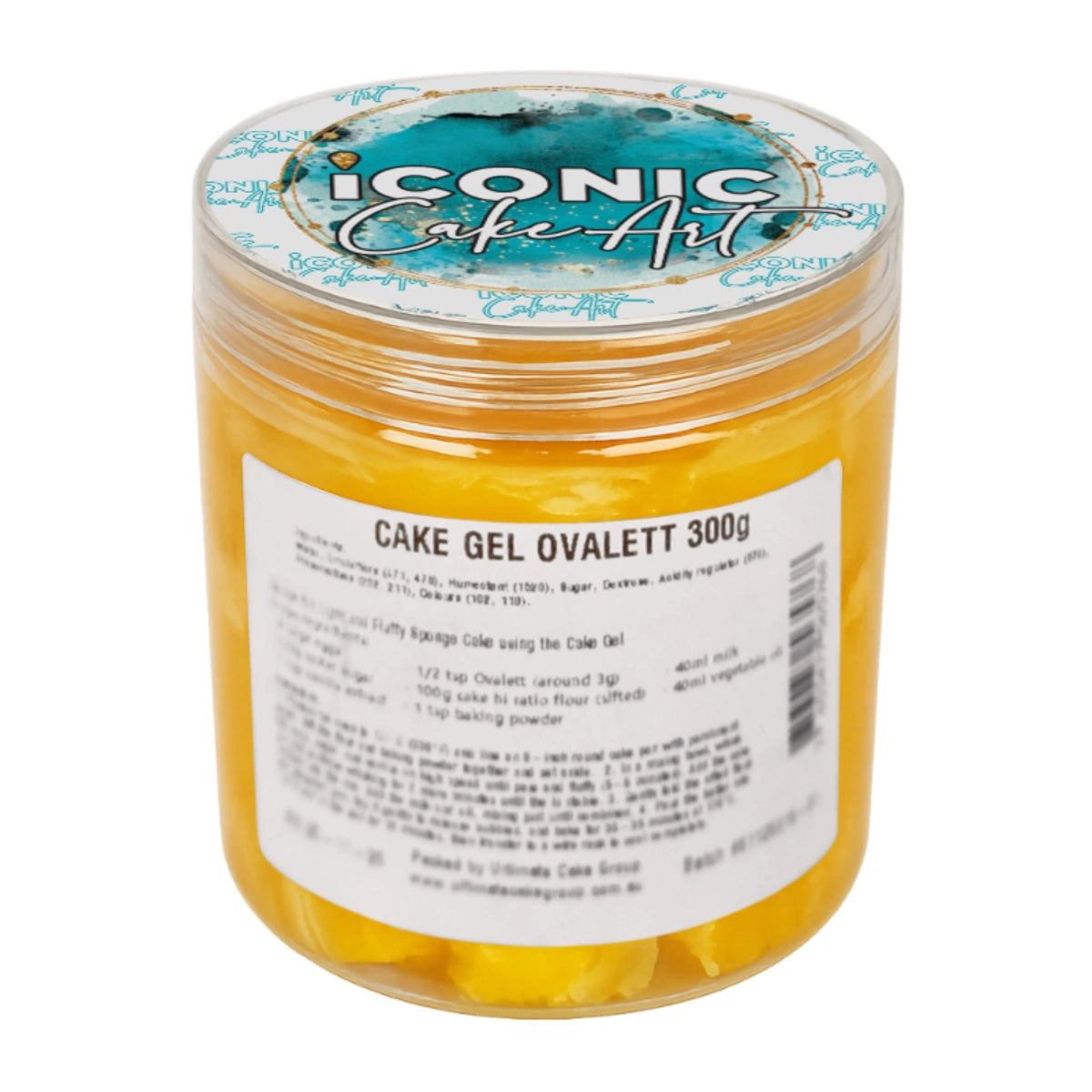 Cake Gel Ovalett 300g - Iconic Cake Art