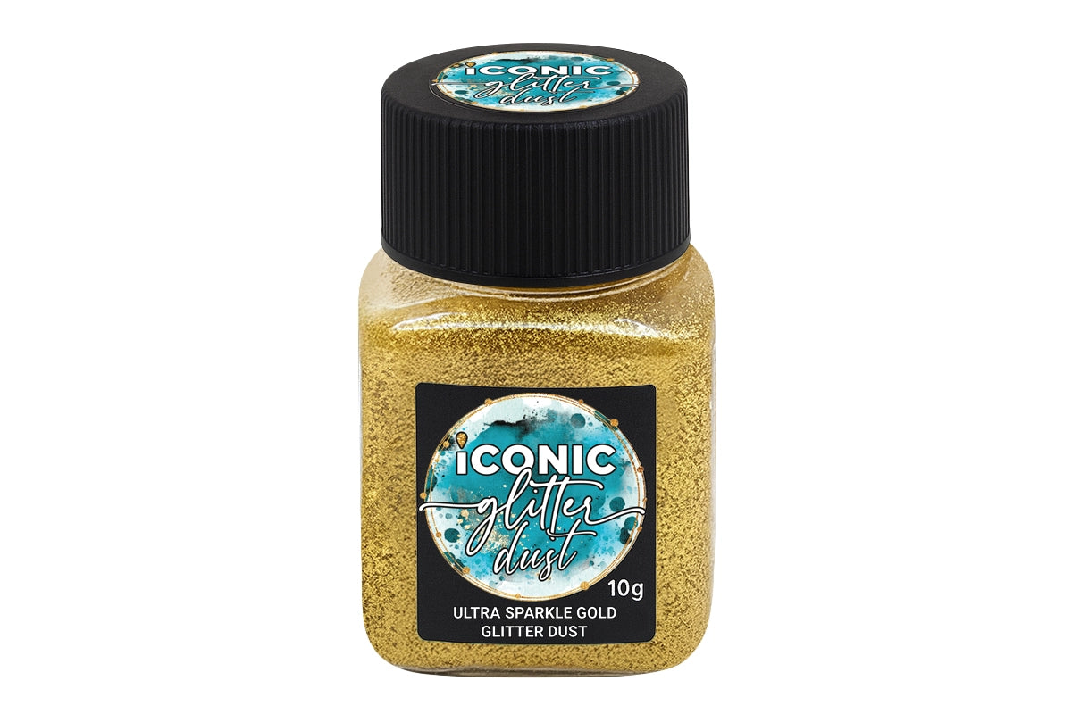 Gold Ultra Sparkle Dust 10g - Iconic Glitter
