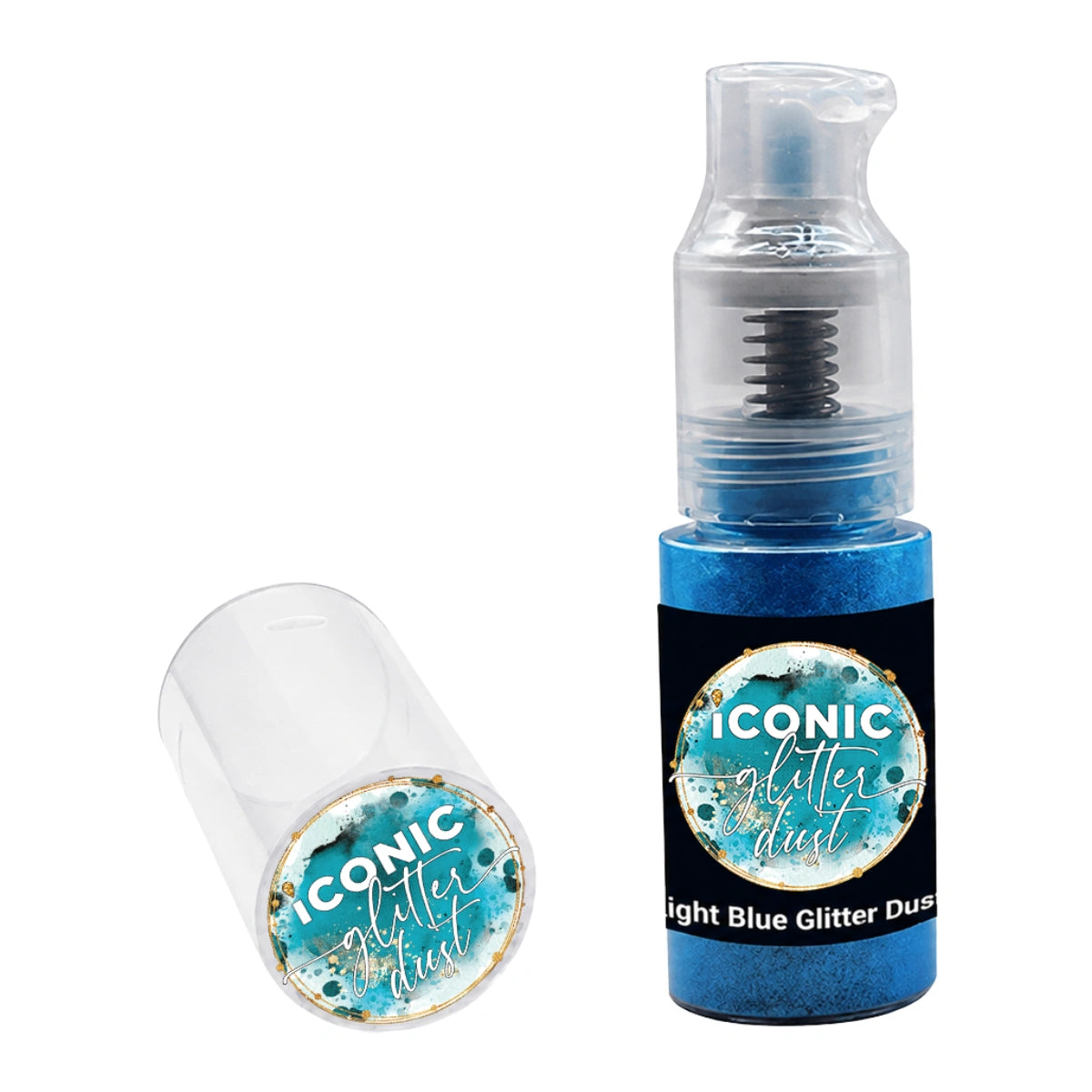 Light Blue Puff Dust 10g - Iconic Glitter