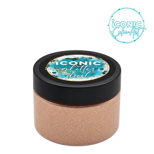 Rose Gold Dust 50g - Iconic Glitter