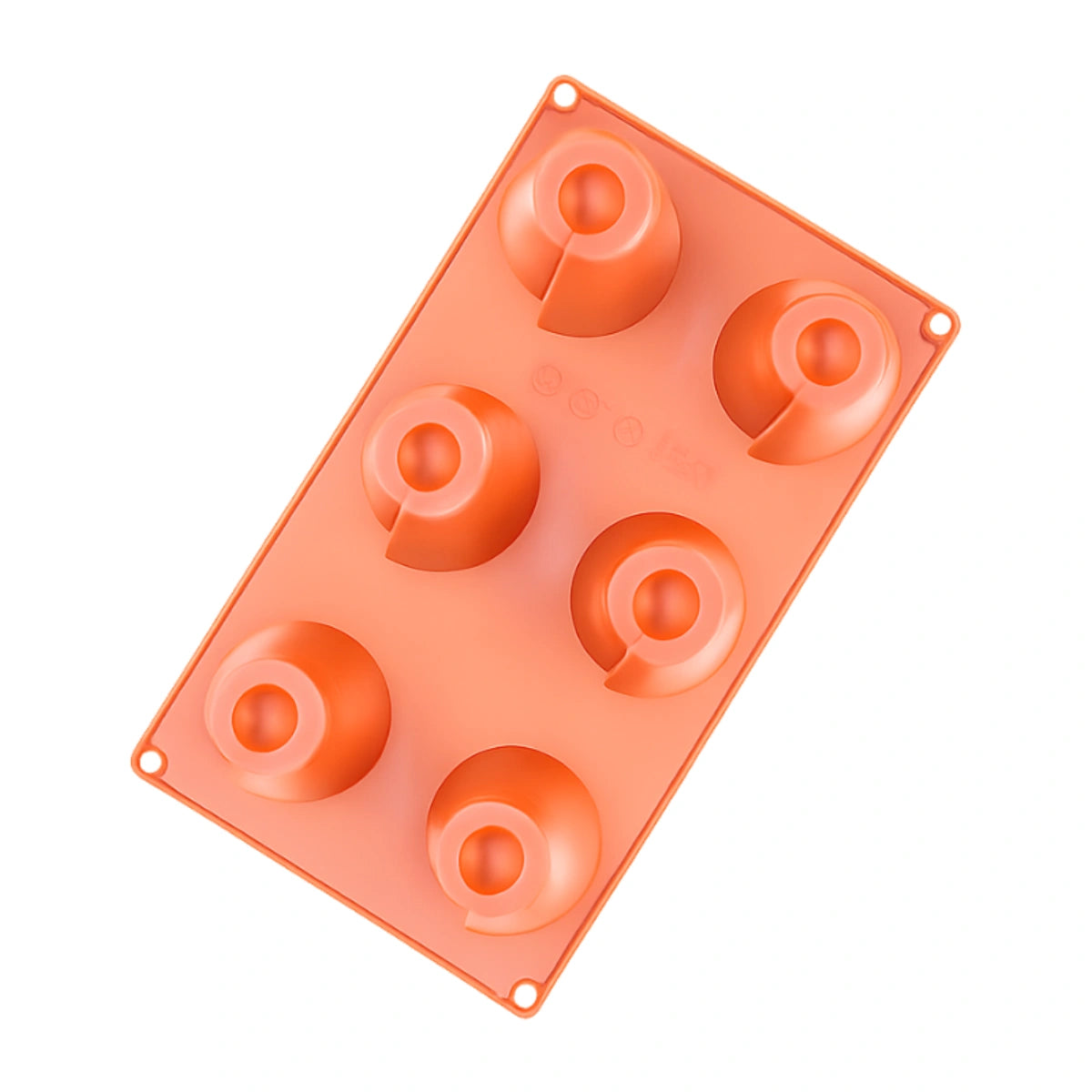 Pine 6 Cavity Silicone Chocolate Mould - Iconic Cake Art