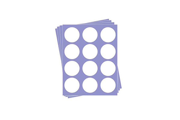 2" Round Frosting Shee Circles (24 Sheet Per Pack) Edible Photo Printing Sheets Ts 2.13"(24 S 2 Inch - Kopykake