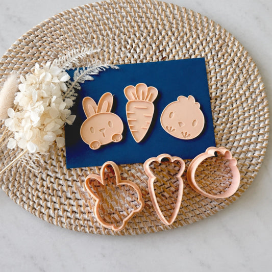 Easter Mini Cutter and Embosser Set - Little Biskut