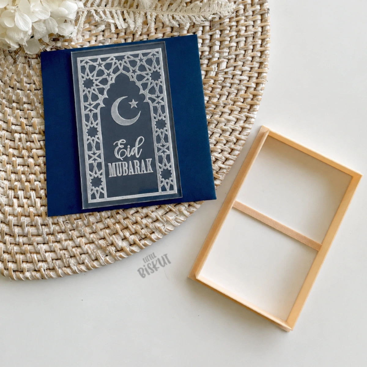 Eid Mubarak Door Cutter and Debosser Set ( Level Up!) - Little Biskut