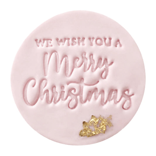 We Wish You a Merry Christmas Embosser - Little Biskut