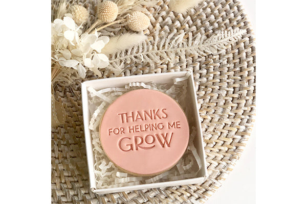 Thanks for Helping Me Grow Embosser - Little Biskut