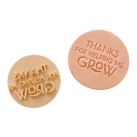 Thanks for Helping Me Grow Embosser - Little Biskut