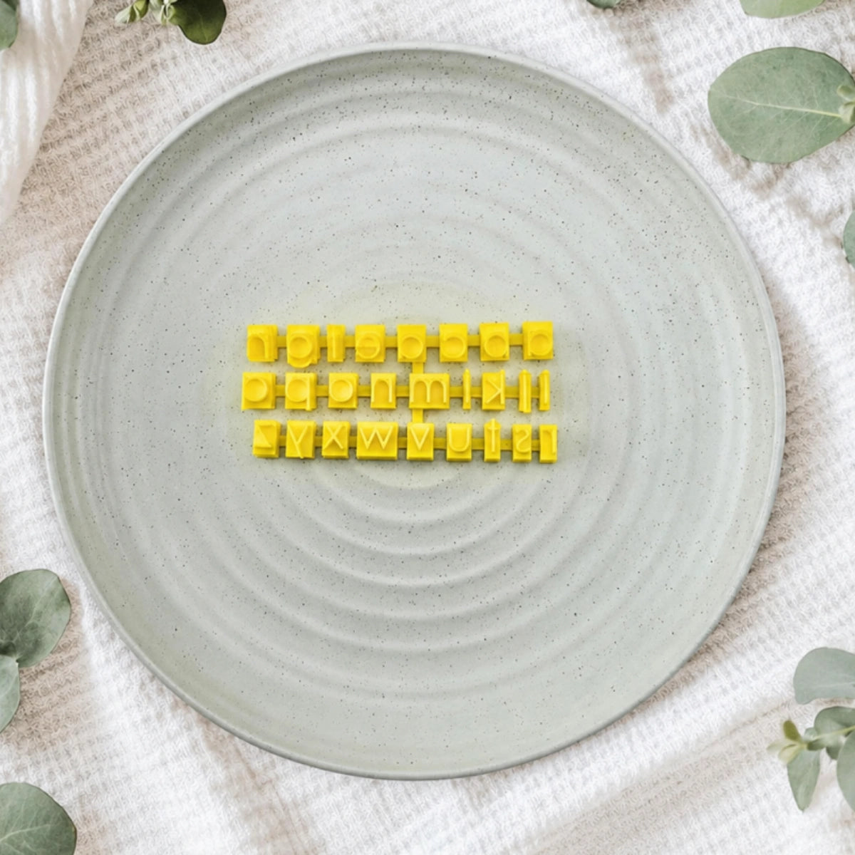 Modern Letter Stamps - Custom Cookie Cutters