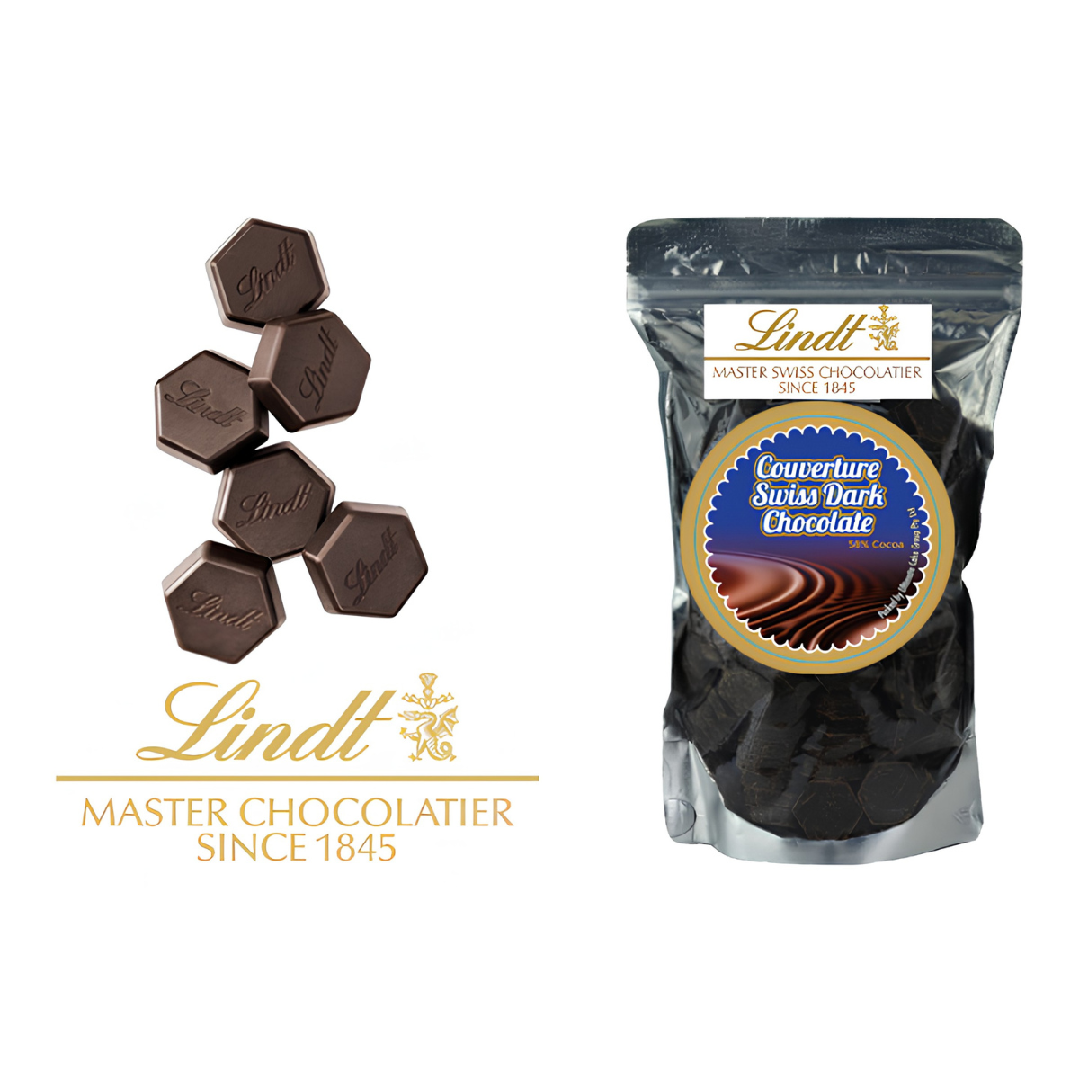 Chocolate Piccoli Swiss Premium Couverture Dark Bag 500g - Lindt