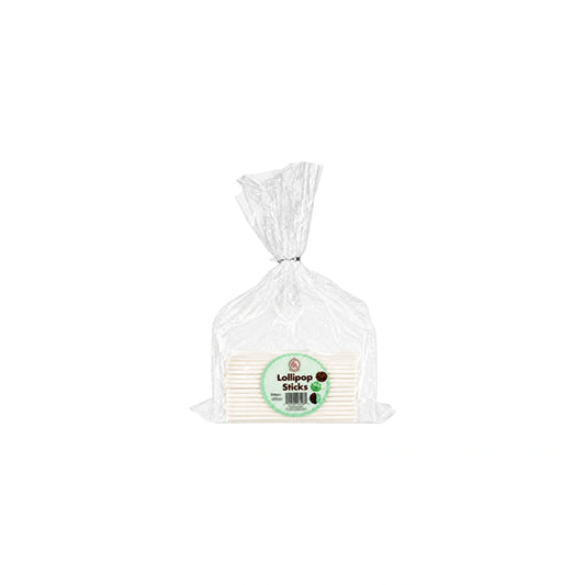 White Lollipop Sticks 4 Inch (500 Pack) - Gateau Art