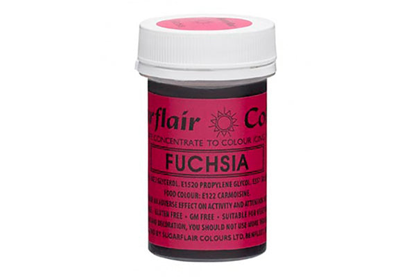 Fuchsia Spectral Paste - Fondant and Buttercream Colour 25g - Sugarflair