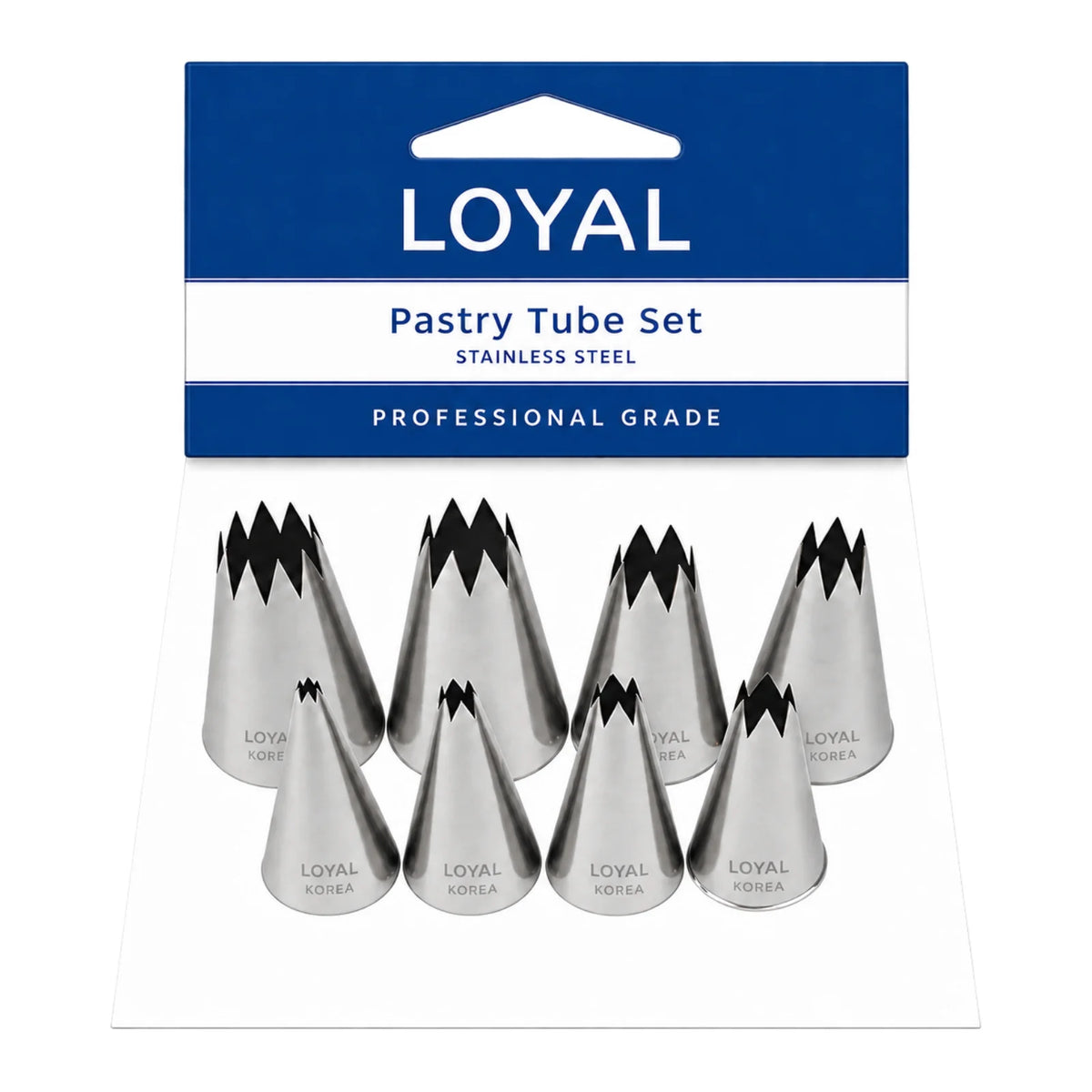 Set 8 Star Pastry Tube S - Loyal