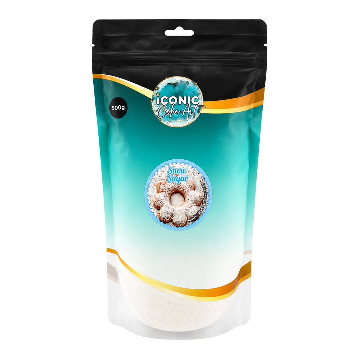 Dusting Sugar - Snow Sugar 500g - Iconic Cake Art