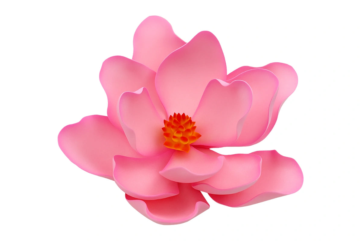 Pink Medium MagnoliaTopper 13cm - Sweet Sugar Flowers