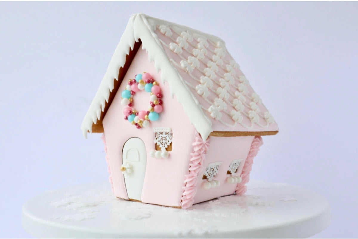 Gingerbread Cottage Cutter (Miss Biscuit) - Og Standard Set - Custom Cookie Cutters