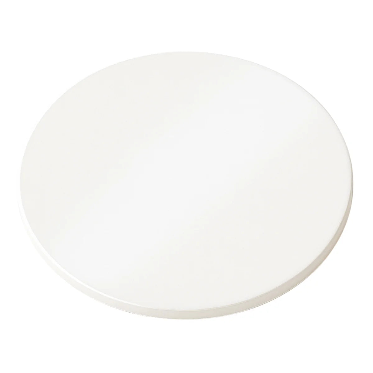 White High Gloss Round Drum Cake Board-Masonite 14 Inch - Iconic Cake Art