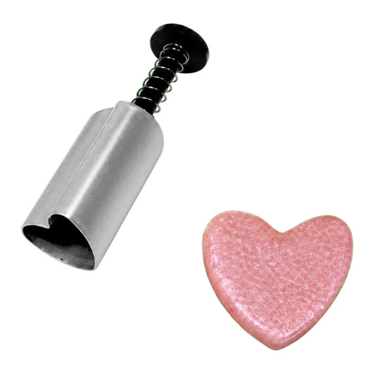 ( 0.5 Inch) Novelty Plunger Cutter - Large Heart Shape 13mm - PME