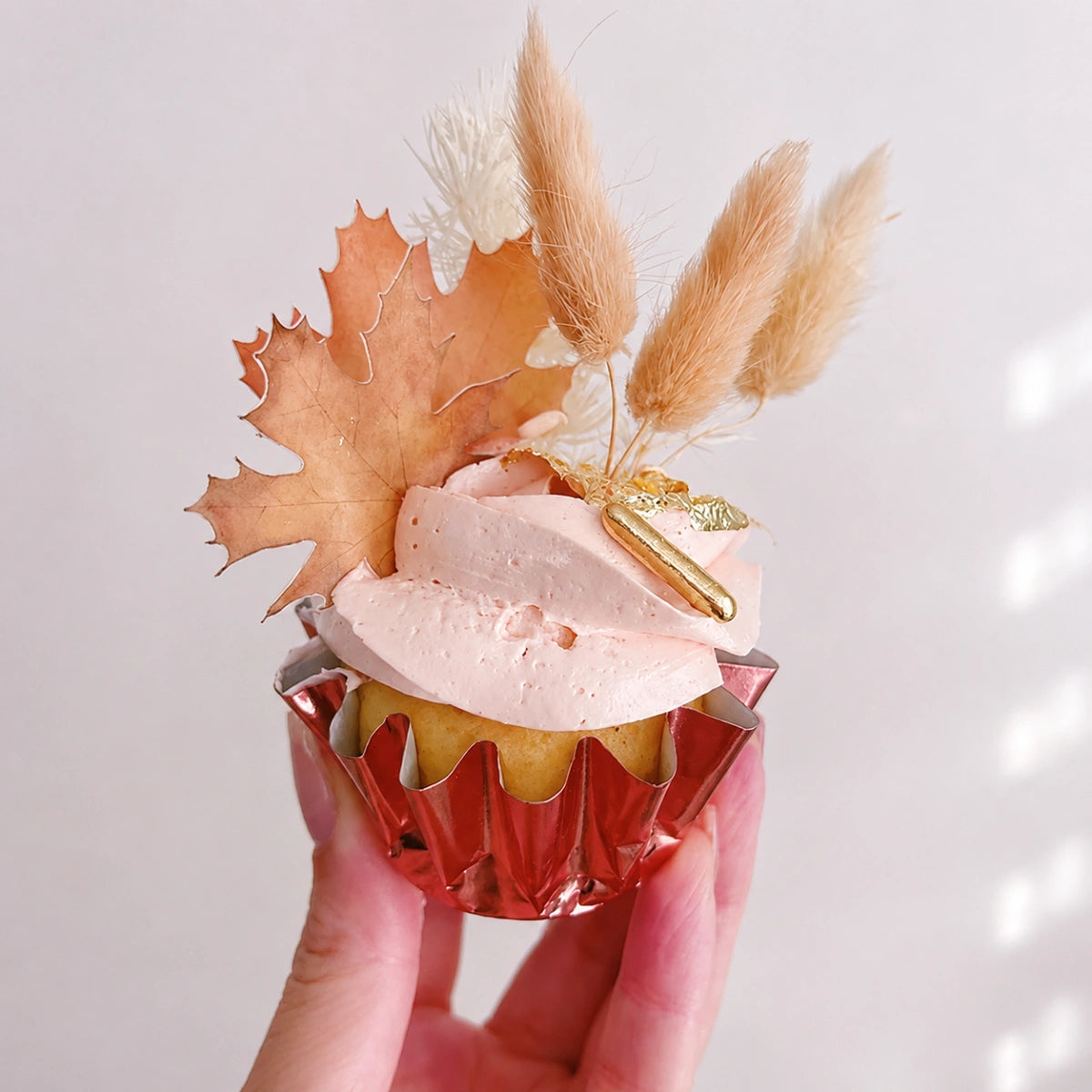 Rose Gold 96 Cups Ripple Cupcake Liners - Moreish by Monica Cavallaro