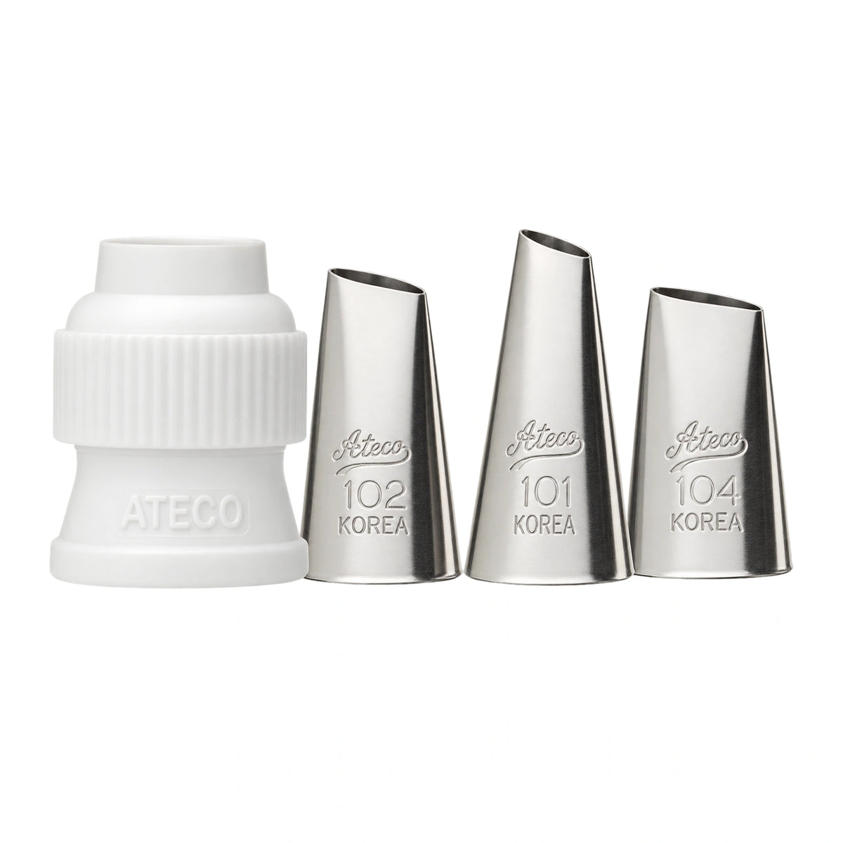 Rose Tube Set (101,102 and 104) (4 Pack) - Ateco