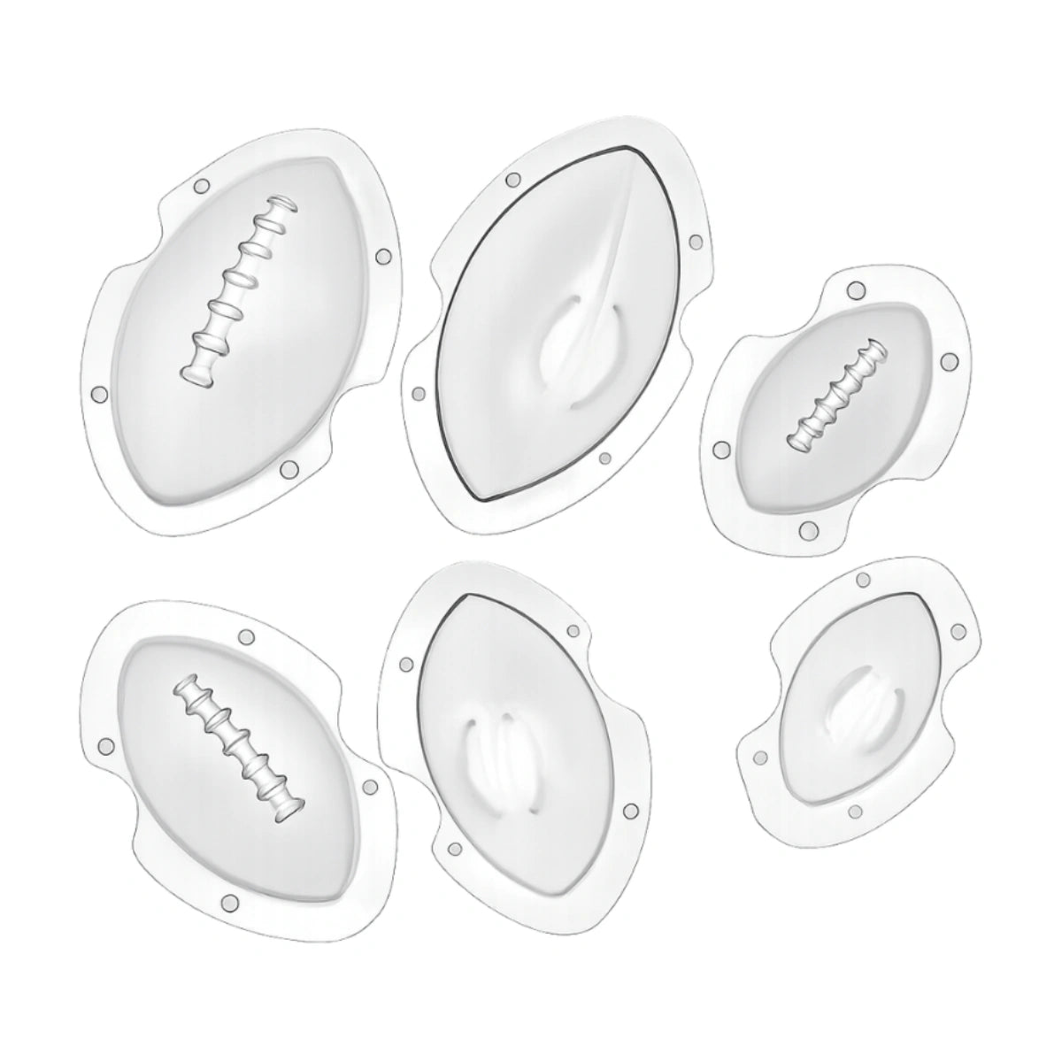 Rugby Mould (3 Pack) - T Quality Tools
