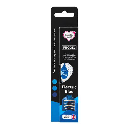 Electric Blue ProGel Food Colour 25g - Rainbow Dust