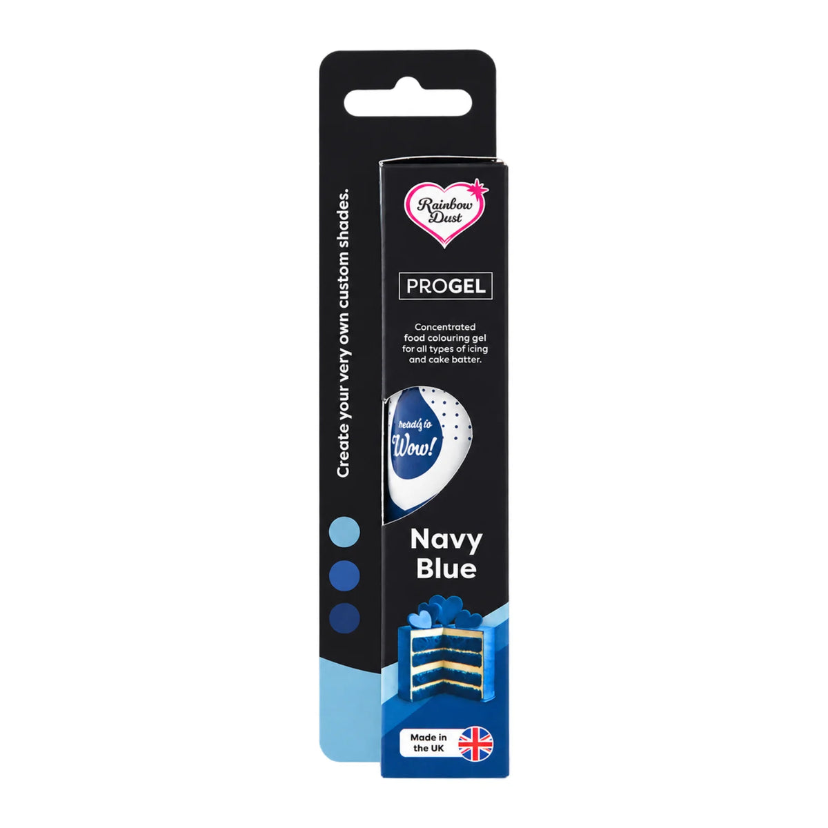 Navy Blue ProGel Food Colour 25g - Rainbow Dust