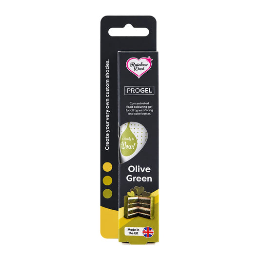 Olive Green ProGel Food Colour 25g - Rainbow Dust
