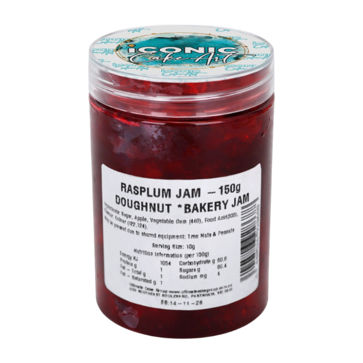 Rasplum Bakers Jam - Donut 150g - Iconic Cake Art