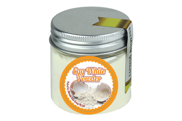 White Egg Powder High Whip 40g - Iconic Cake Art