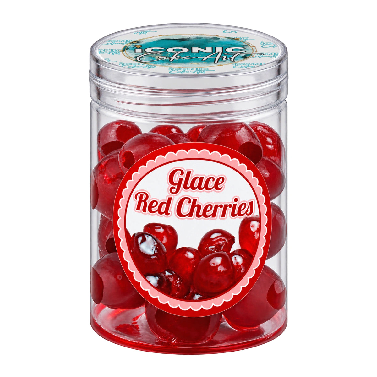 Red Glace Cherries 100g - Iconic Cake Art