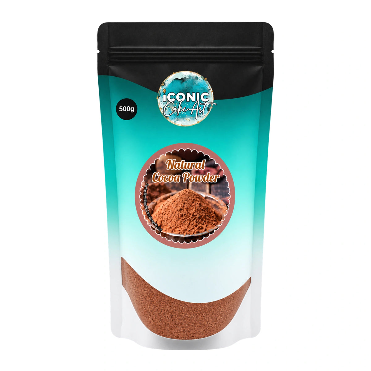 Natural Cocoa Powder 500g - Iconic Cake Art