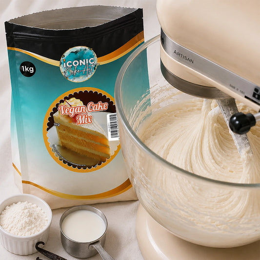 Vegan Cake Mix 1kg - Iconic Cake Art
