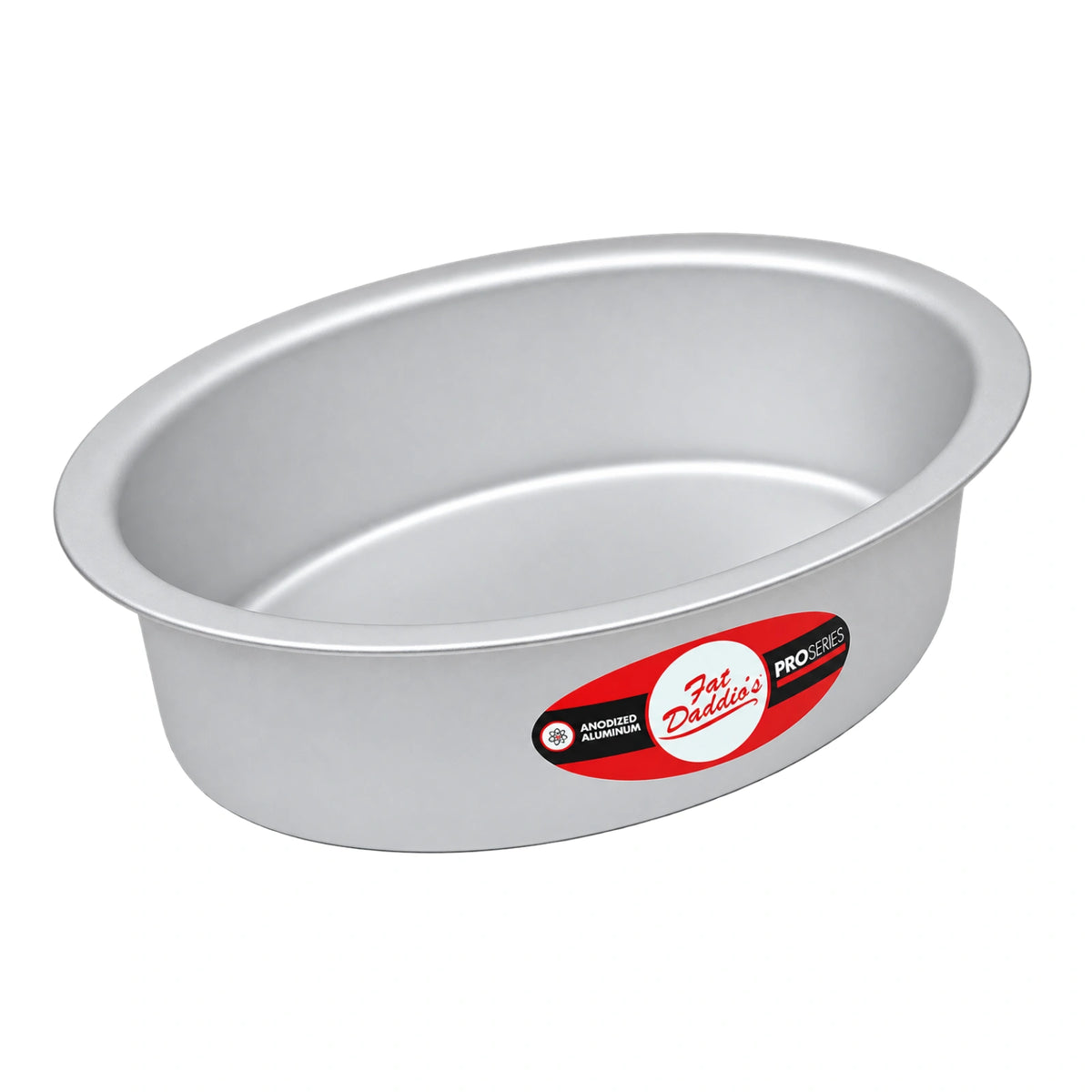 9 x 6 Inch Oval x 3 Inch Deep Cake Pan - Fat Daddios
