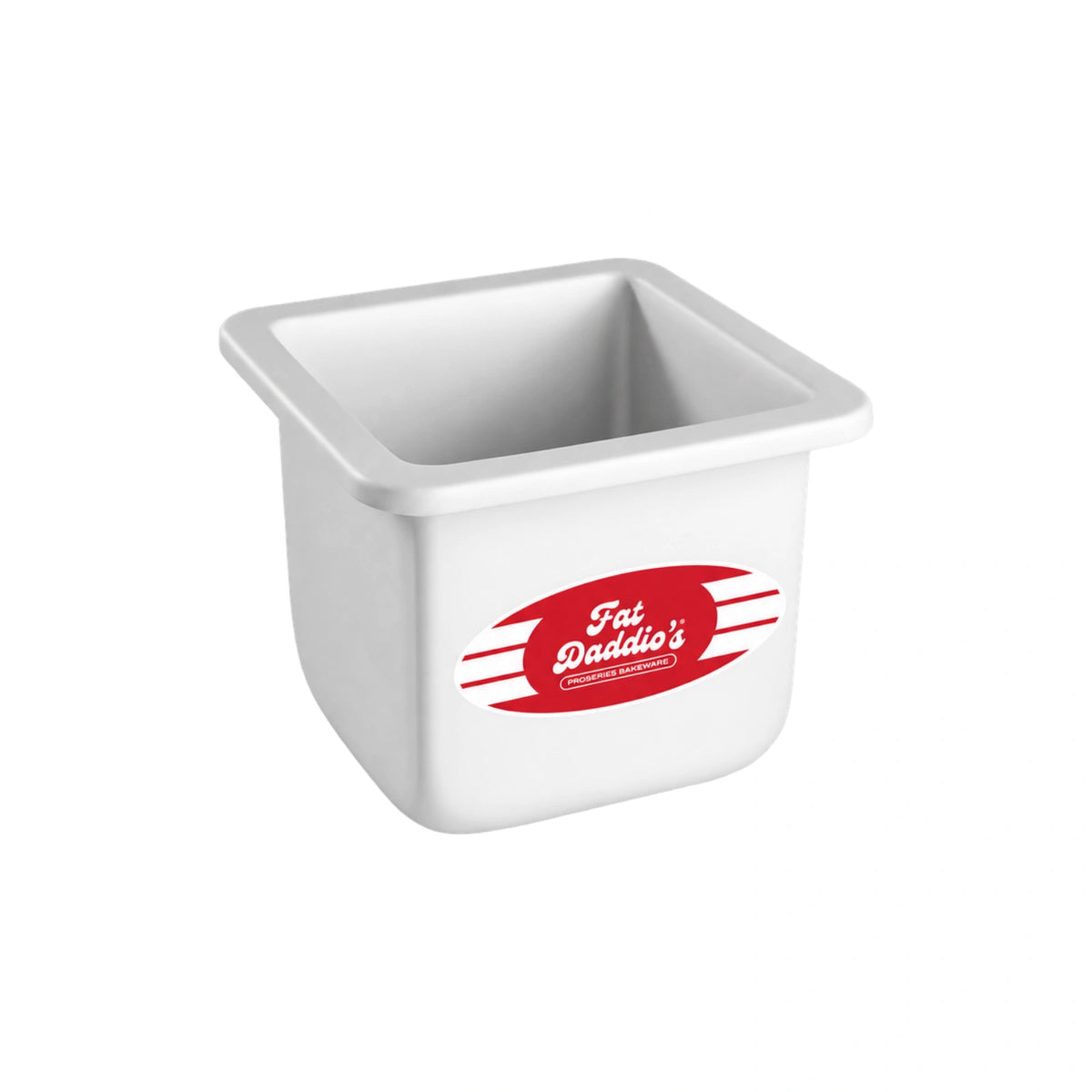 Square 4 Inch Deep Cake Pan Solid Bottom 4 Inch x 4 Inch - Fat Daddios