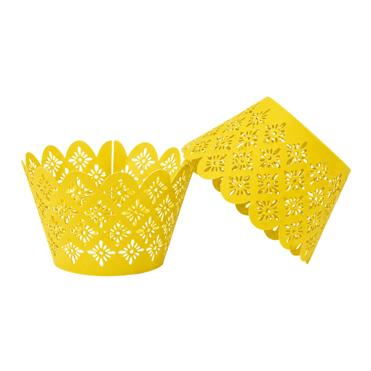 Gold Lattice Cake Wraps - Cake Decorating Tools (12 Pack) - Iconic Cake Art