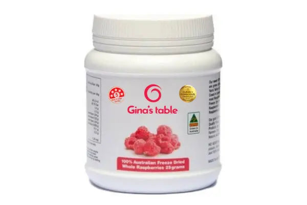 Raspberry Whole 25g - Ginas Table