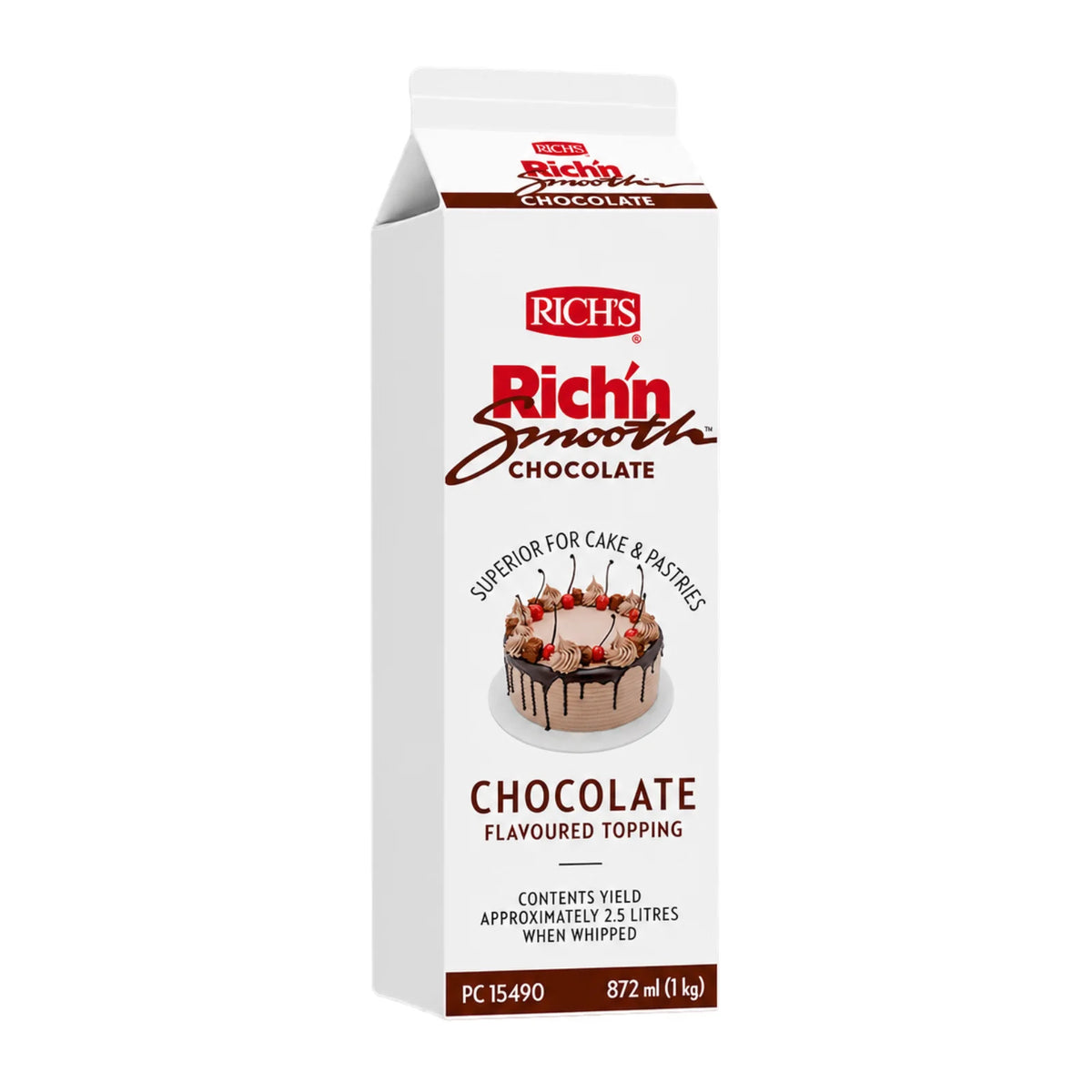 Chocolate Whip Topping - Rich'n Smooth