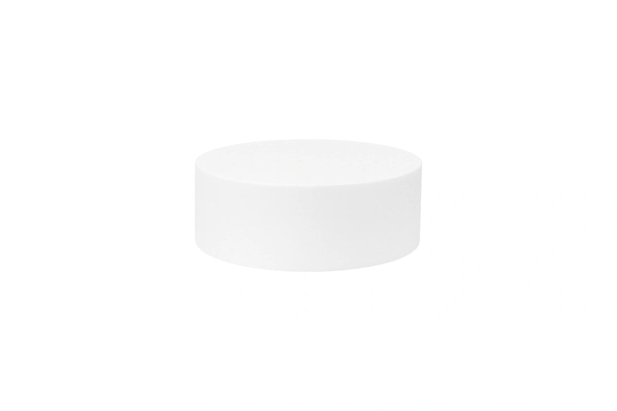 Round 6 x 2 High Polystyrene Cake Dummy - Iconic Cake Art