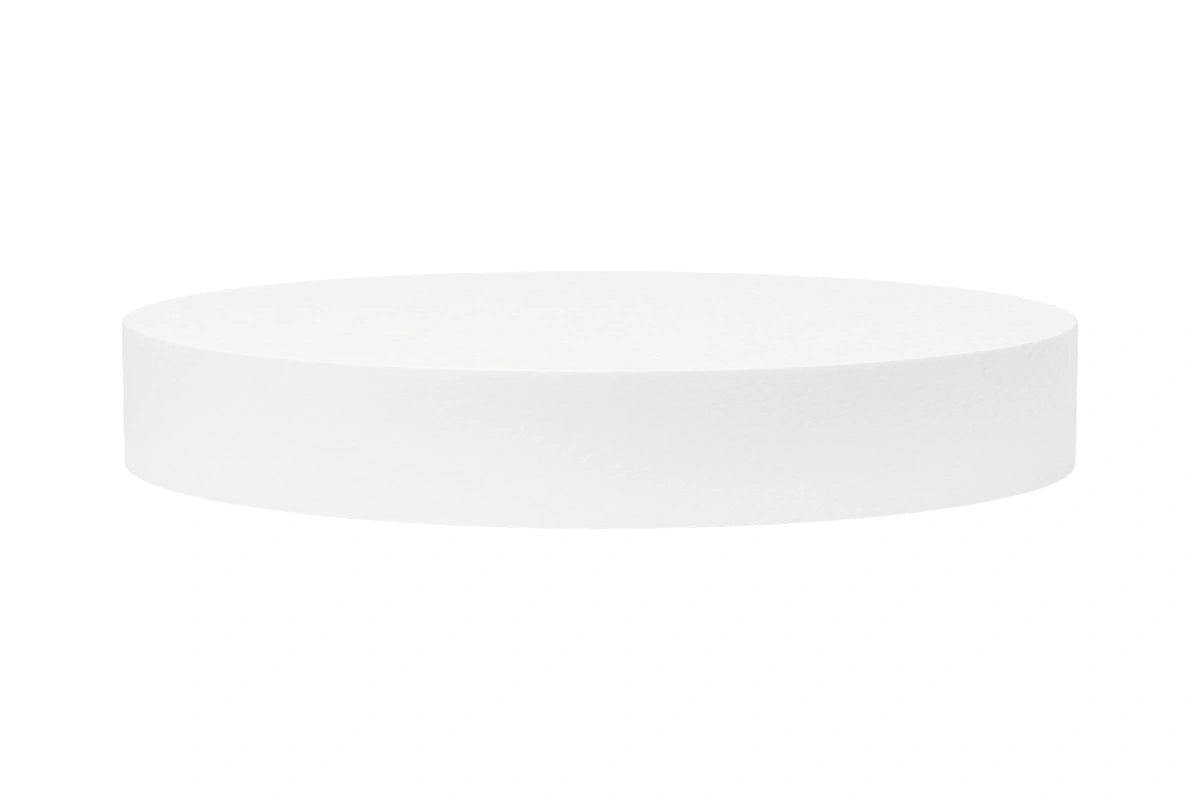 Round 13 x 2 High Polystyrene Cake Dummy - Iconic Cake Art
