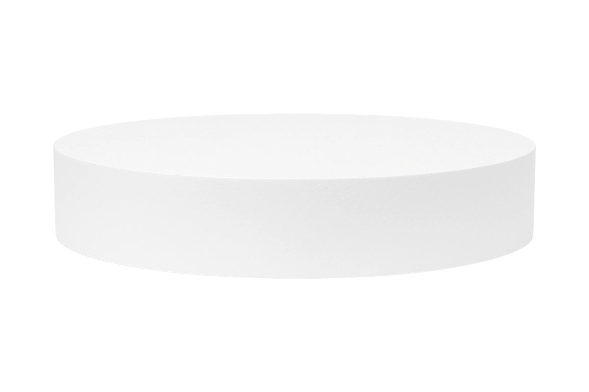Round 16 x 4 High Polystyrene Cake Dummy - Iconic Cake Art