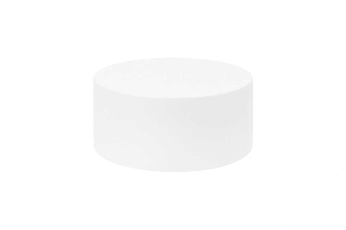 Round 9 x 5 High Polystyrene Cake Dummy - Iconic Cake Art