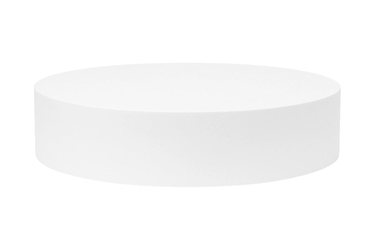 Round 16 x 5 High Polystyrene Cake Dummy - Iconic Cake Art