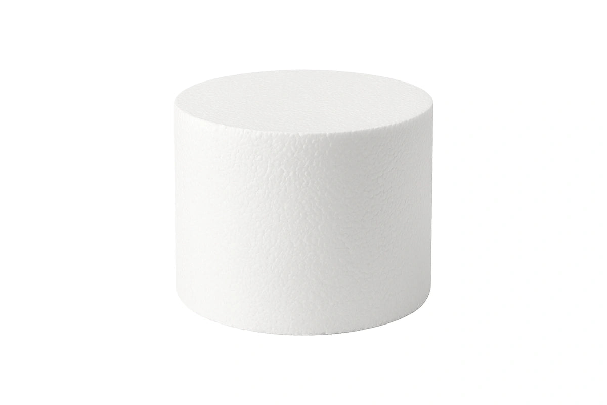 Round 9 x 6 High Polystyrene Cake Dummy - Iconic Cake Art