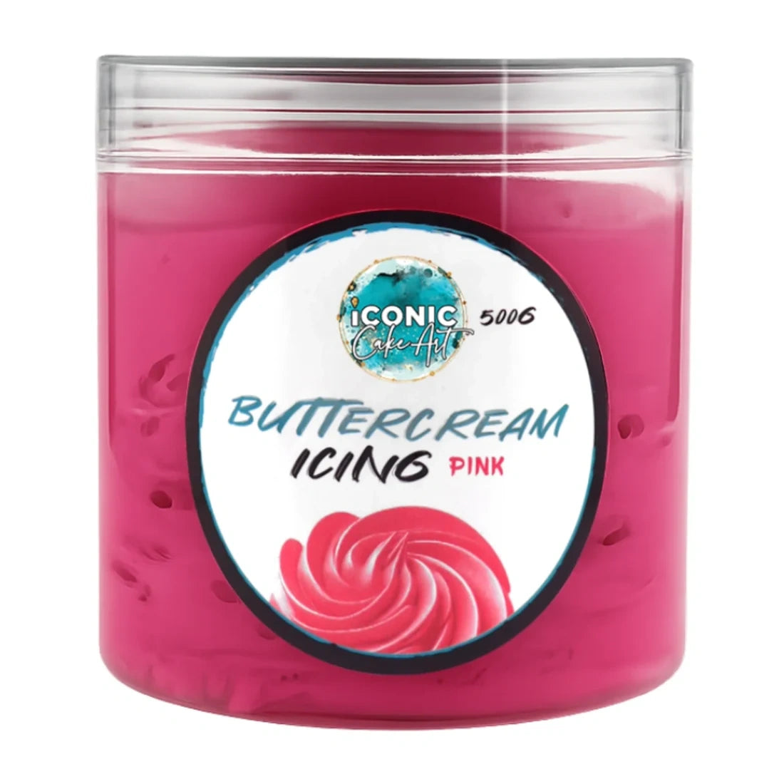 Pink Vanilla Ready to Use Buttercream 500g - Iconic Cake Art